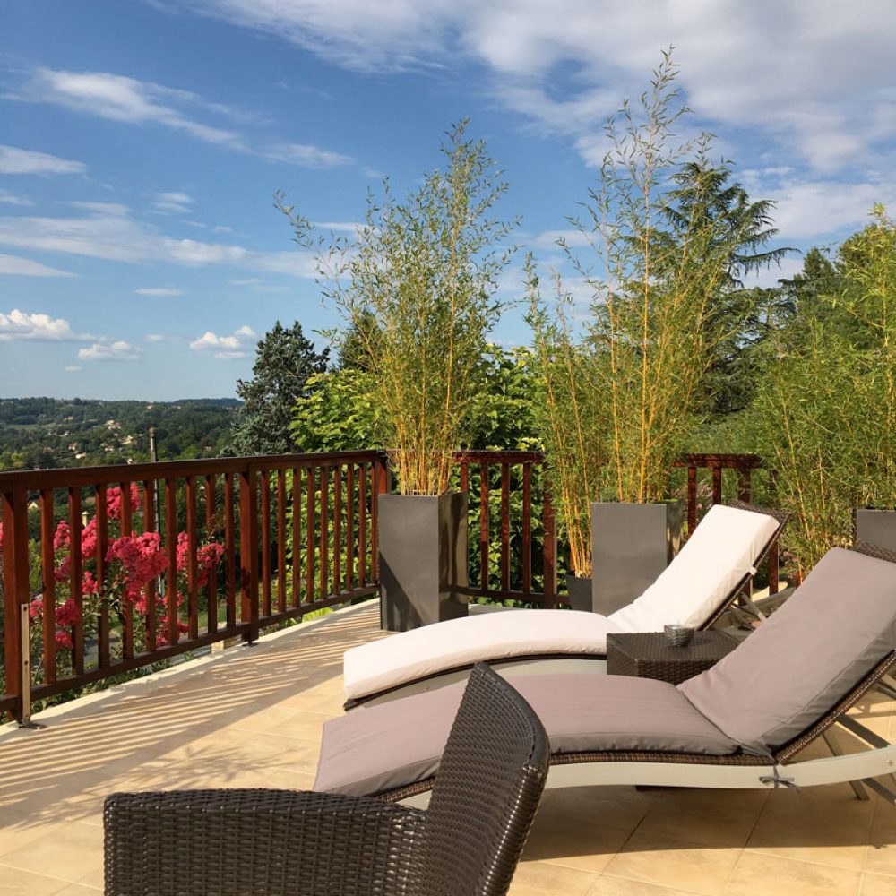 Chambre d'hôtes à Sarlat avec piscine terrasse privative